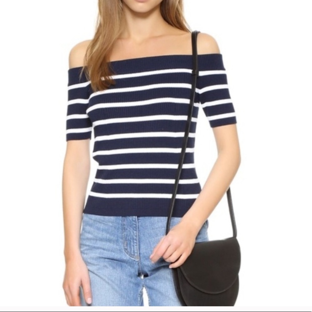 Club Monaco zephine small ribbed